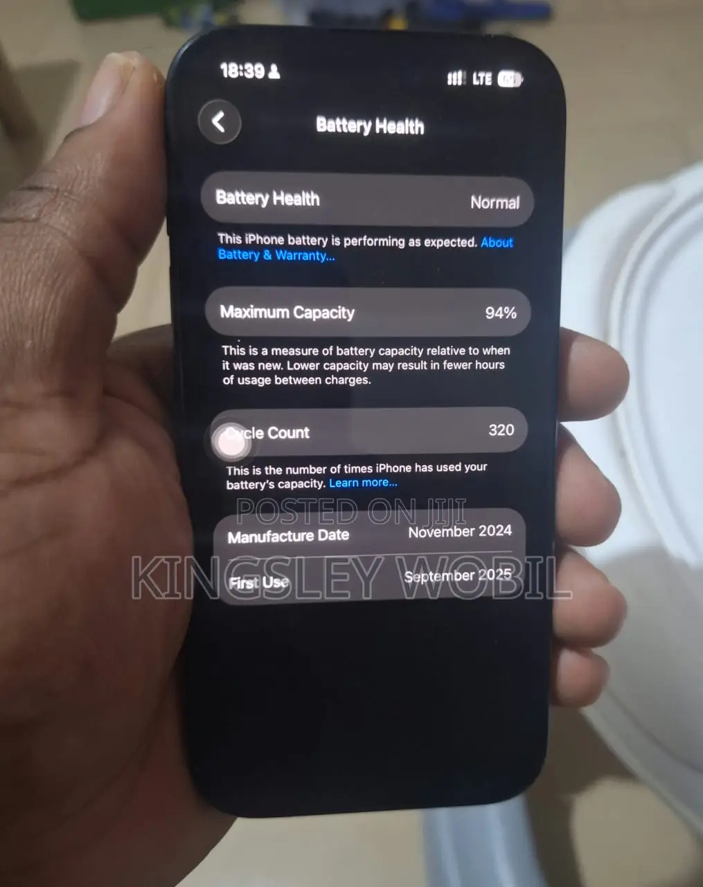 Apple iPhone 15 128 GB Black