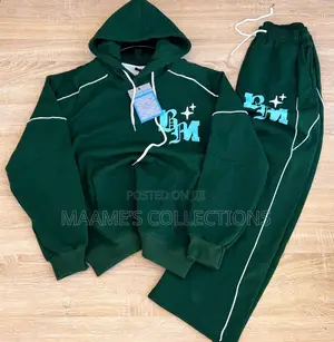 Boohooman Piped Hoodies Top and Down / Tacksuit
