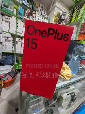New OnePlus 15 256 GB White