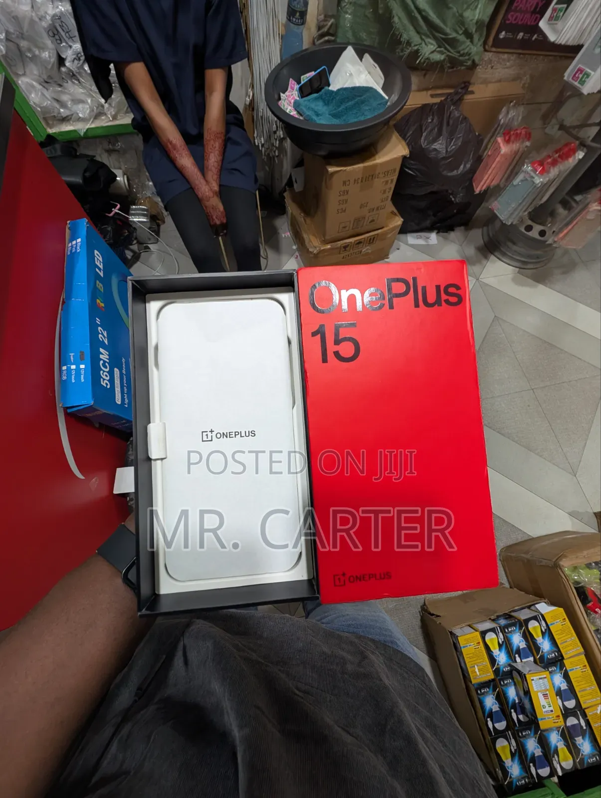 New OnePlus 15 256 GB White