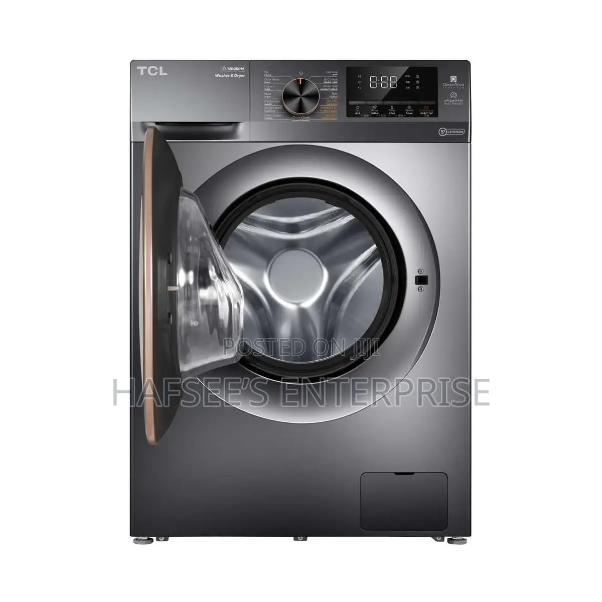 Tcl10.5kg Wash and Dryer Combo