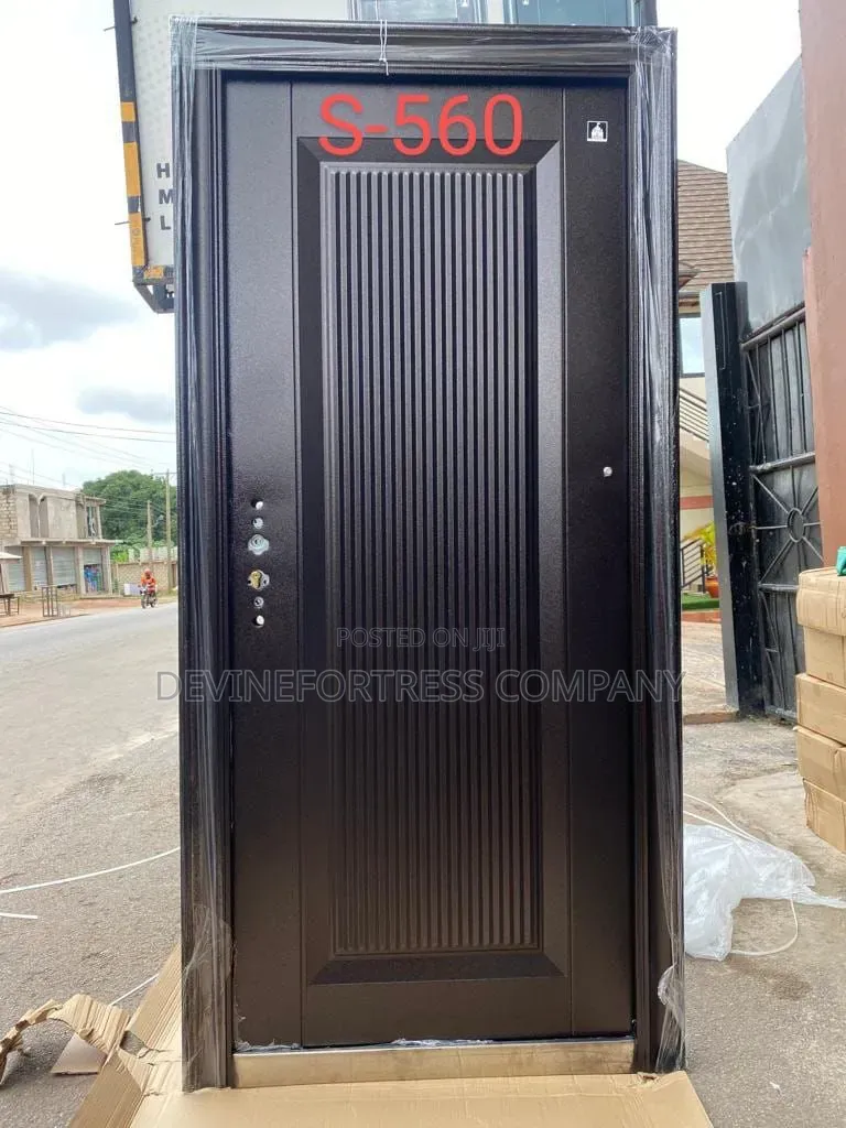 High Quality Foreign Splendor Rough Brown Door