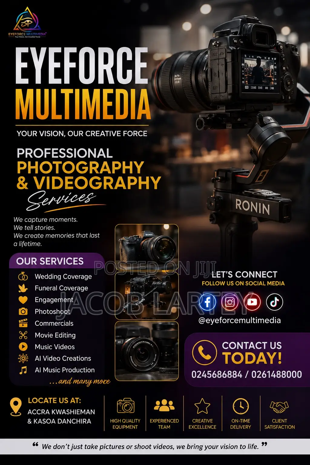 Photographer and Videographer