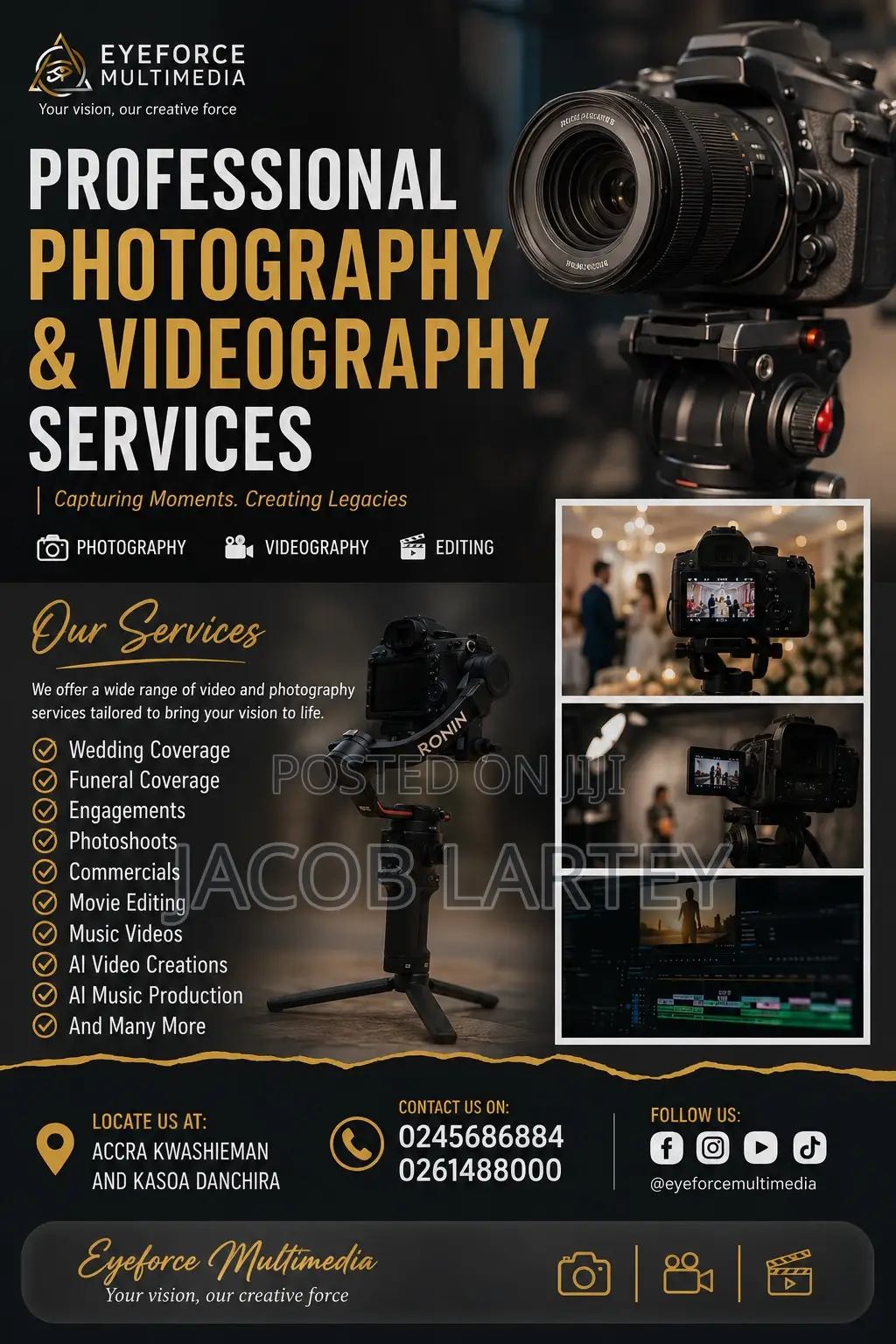 Photographer and Videographer