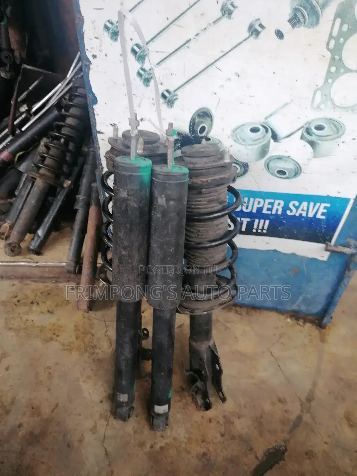 Honda 2008 to 2010 Front and Back Shocks Absorbers