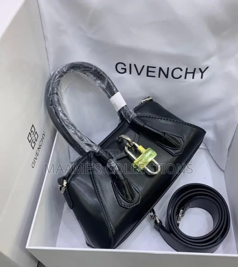 Givenchy Antigona Mini Lock Handbags ( In Box)