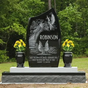 Cemetery Granite Tombstone