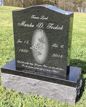Cemetery Granite Tombstone
