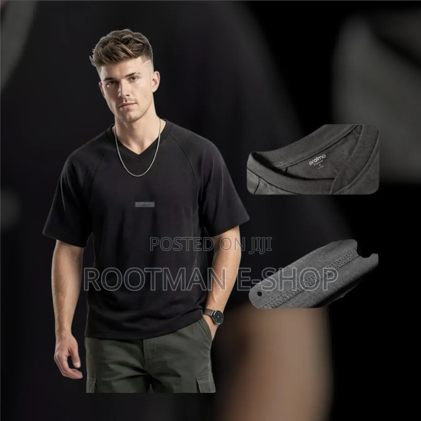 Oraimo Flex Tee Oversized Stylish Cotton T-shirt