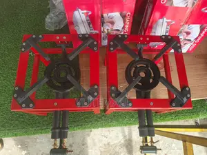 Commercial-Grade, Single-Burner Gas Stoves Red