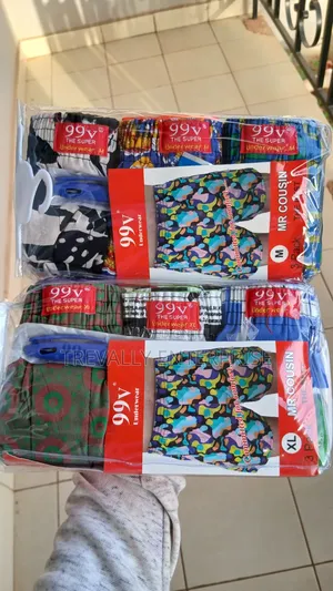 Pure Cotton Men Boxer Shorts