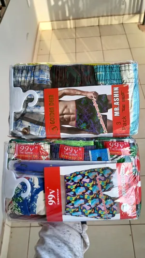 Pure Cotton Men Boxer Shorts