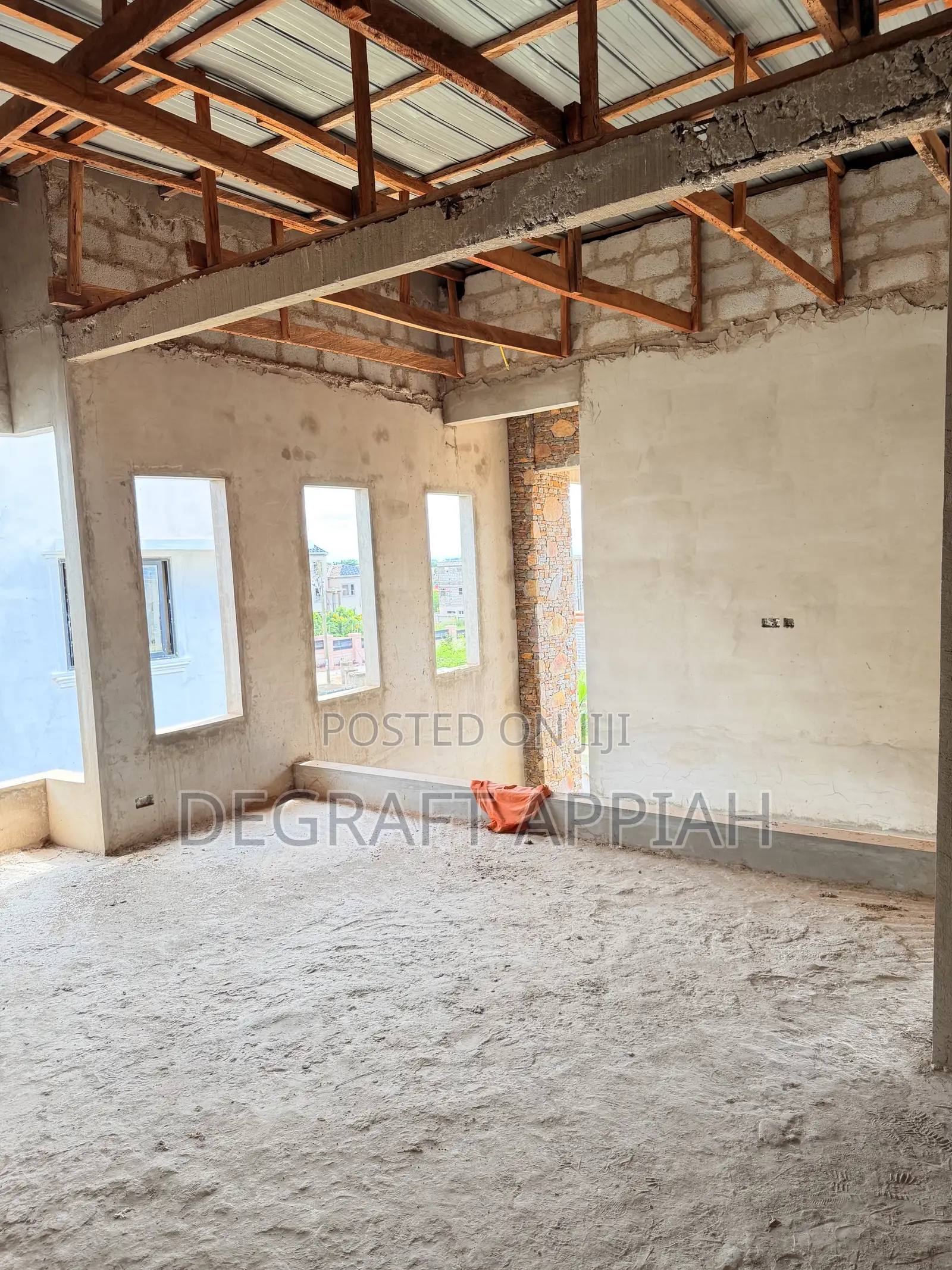Semi Complete 4 Bedrooms Estate Houses For Sale @ Agric Nzema