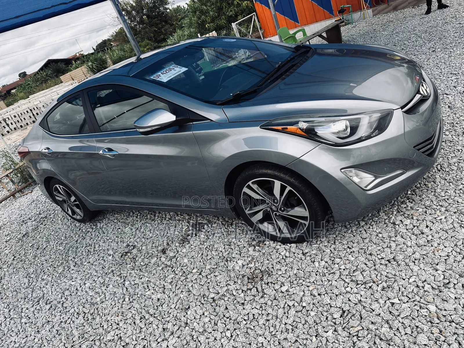 Hyundai Elantra Limited Sedan FWD (1.8L 4cyl 6A) 2016 Gray