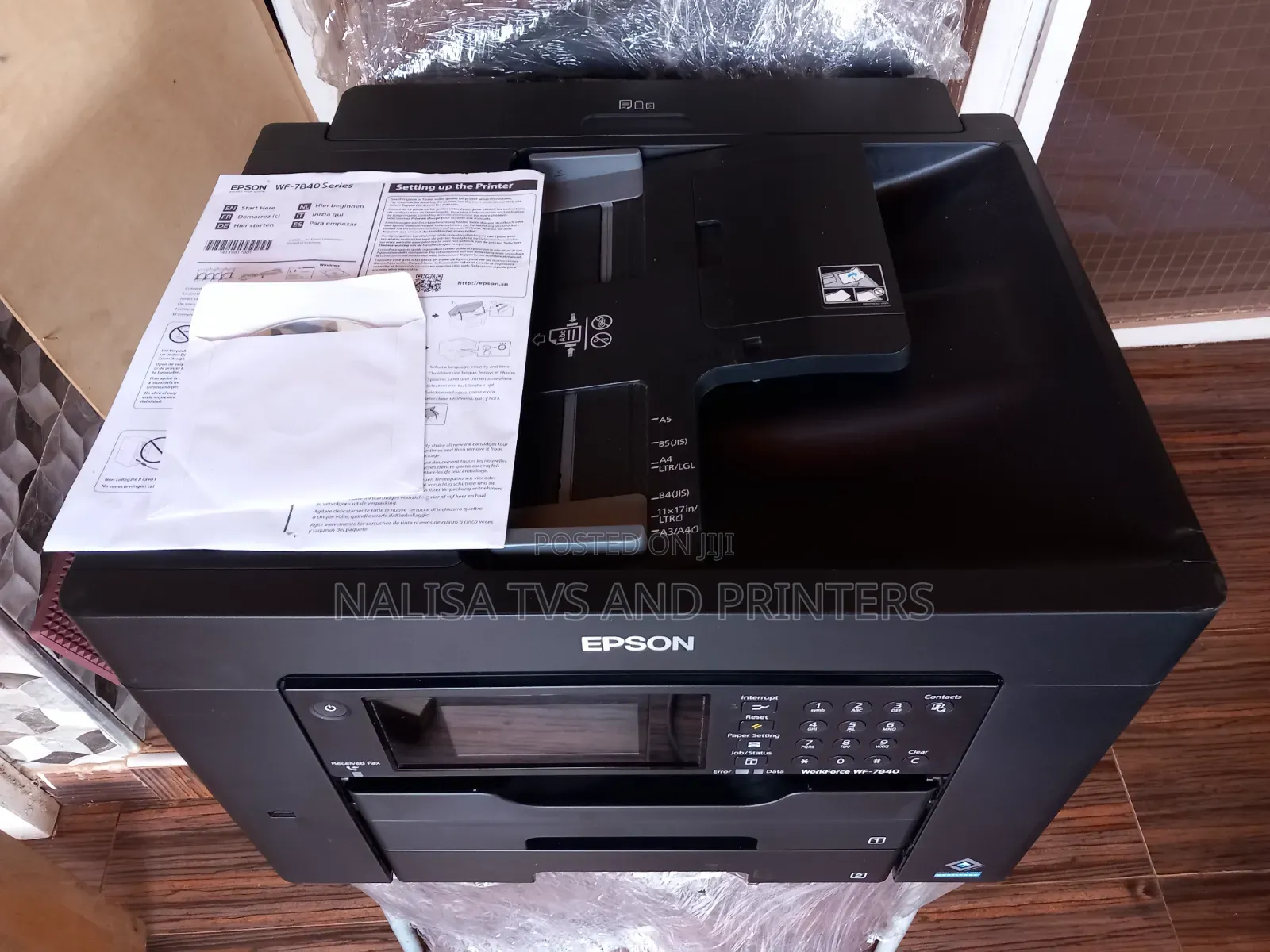 Epson Workforce Wf-7840 A3 Home Used