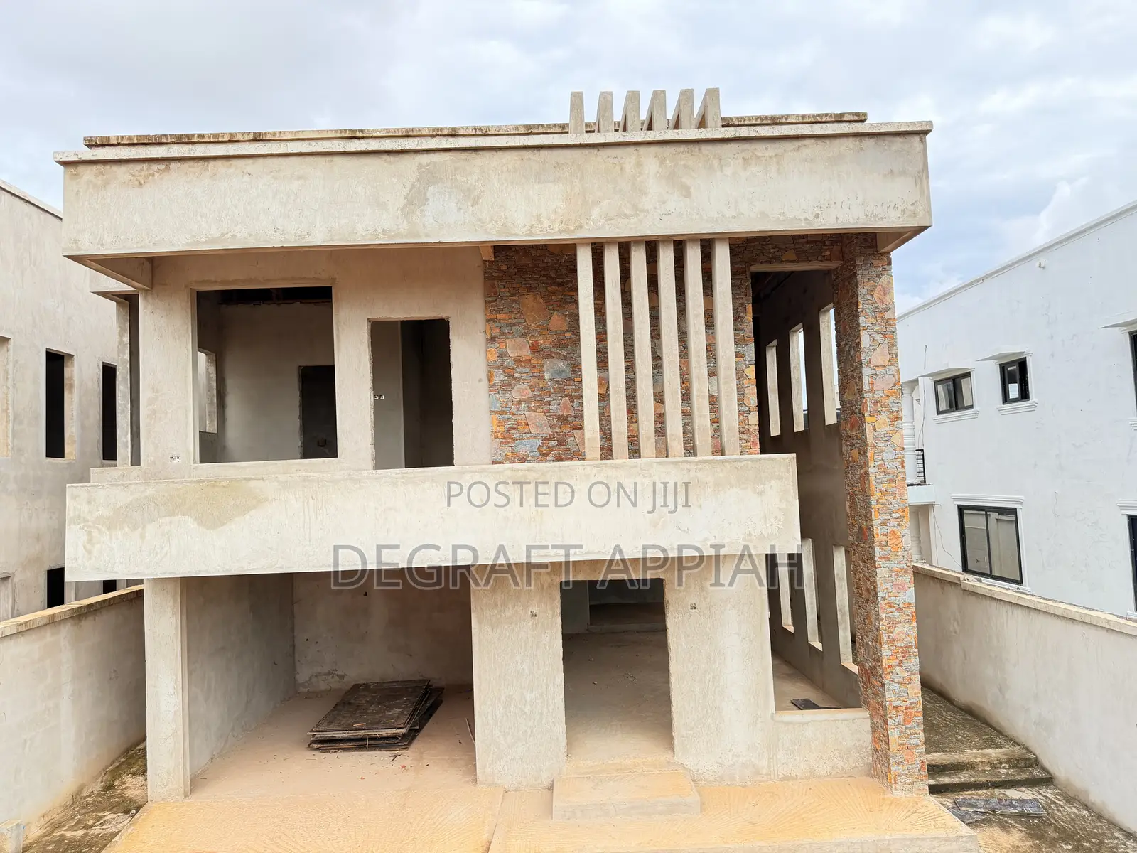 Semi Complete 4 Bedrooms Estate Houses For Sale @ Agric Nzema