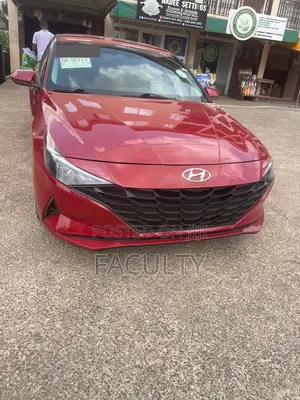 Hyundai Elantra Limited 2021 Red