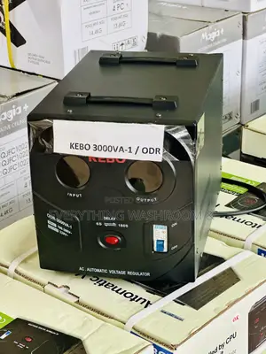 Kebo 3000va Automatic Voltage Regulator (Avr) / Stabilizer