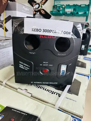 Kebo 3000va Automatic Voltage Regulator (Avr) / Stabilizer