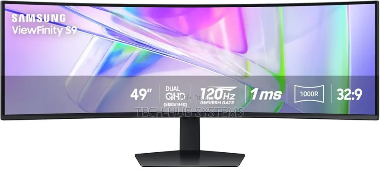 Samsung 49” Business Curved Ultrawide Dual QHD Computer Monitor