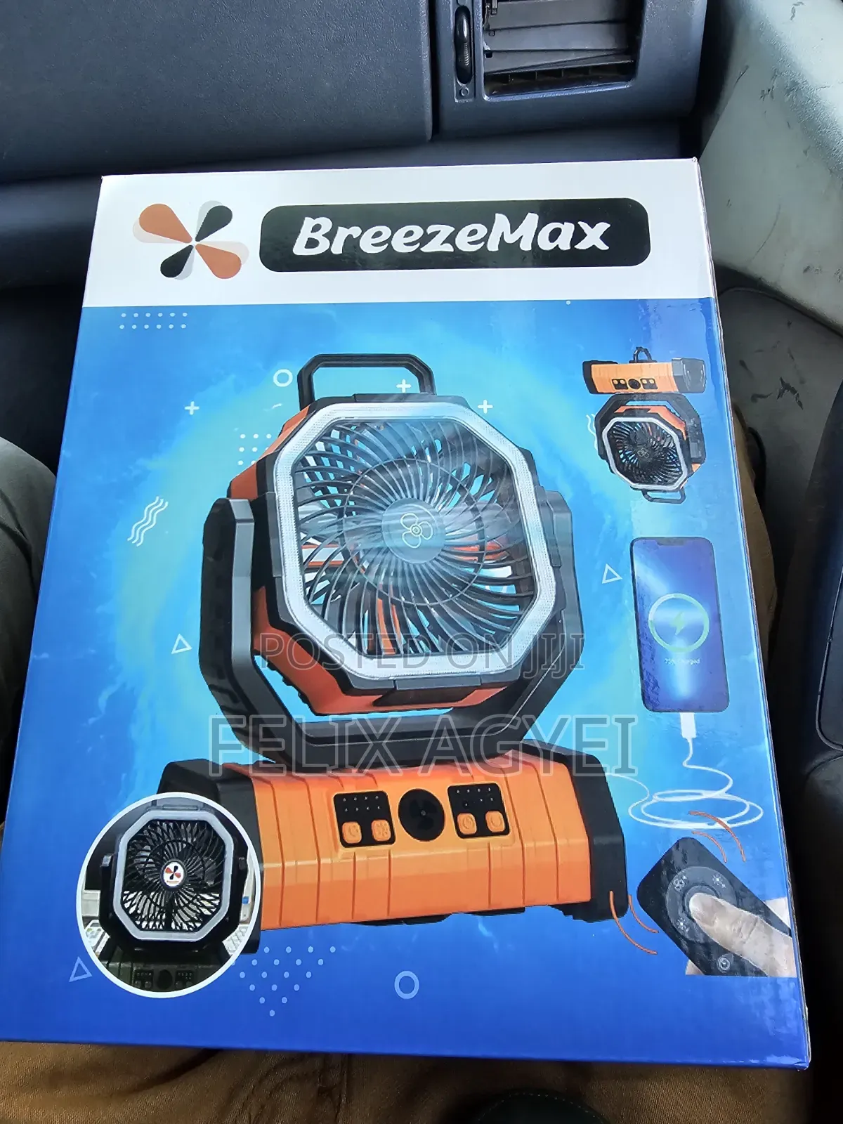 Outdoor Rechargeable Camping Fan