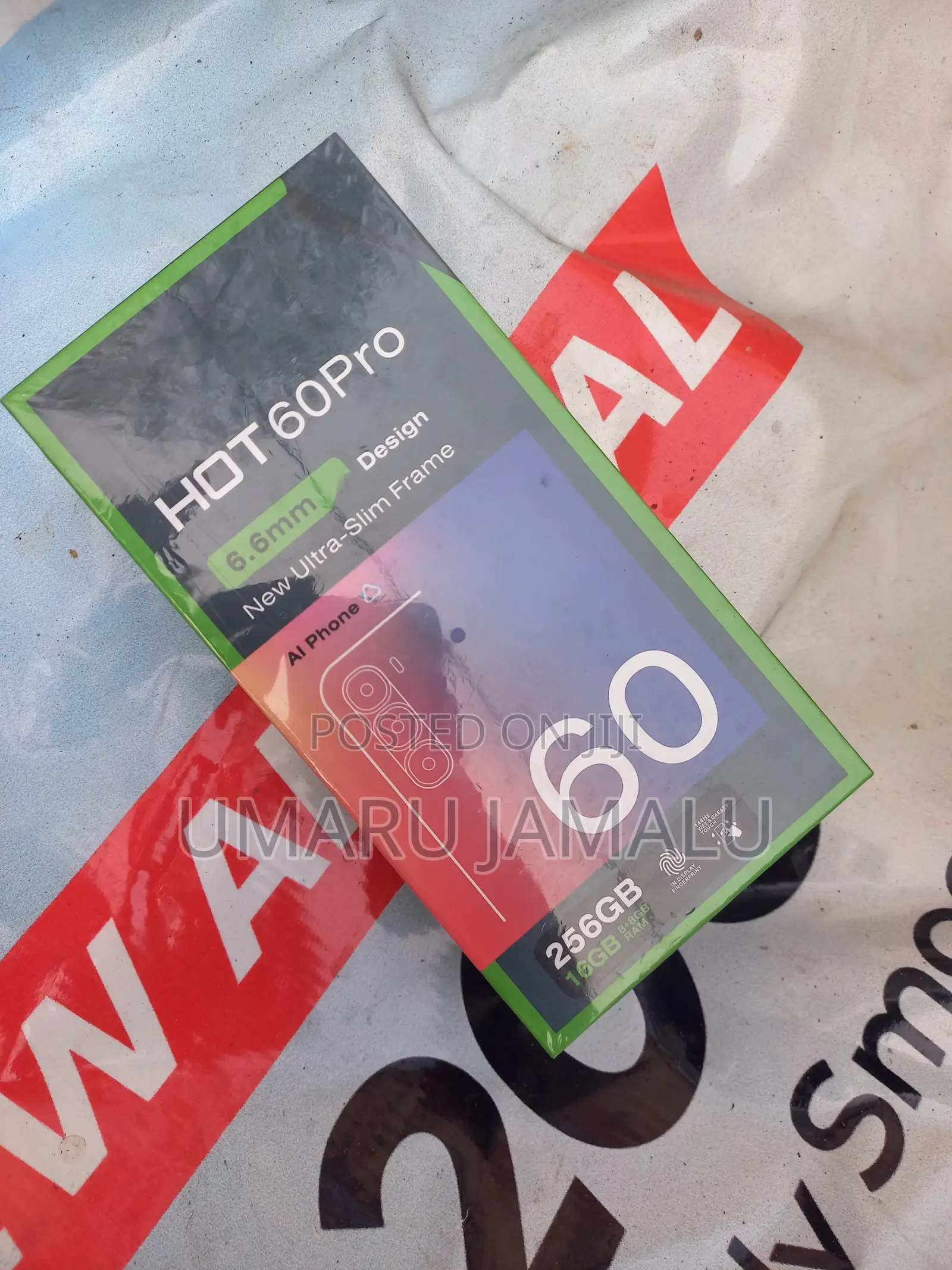 New Infinix Hot 60 Pro 256 GB Black