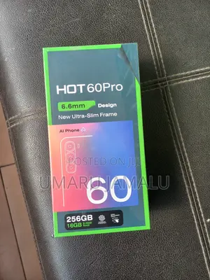 New Infinix Hot 60 Pro 256 GB Black