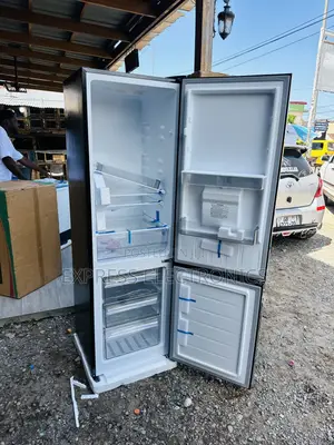 High Quality Sleek Black Fridge Pearl Pf-370-13m
