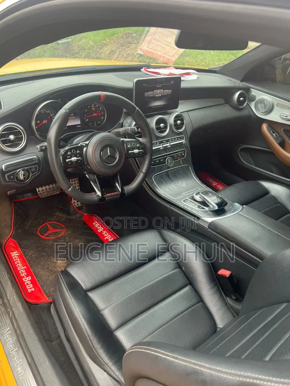 Mercedes-Benz C300 2016 Yellow