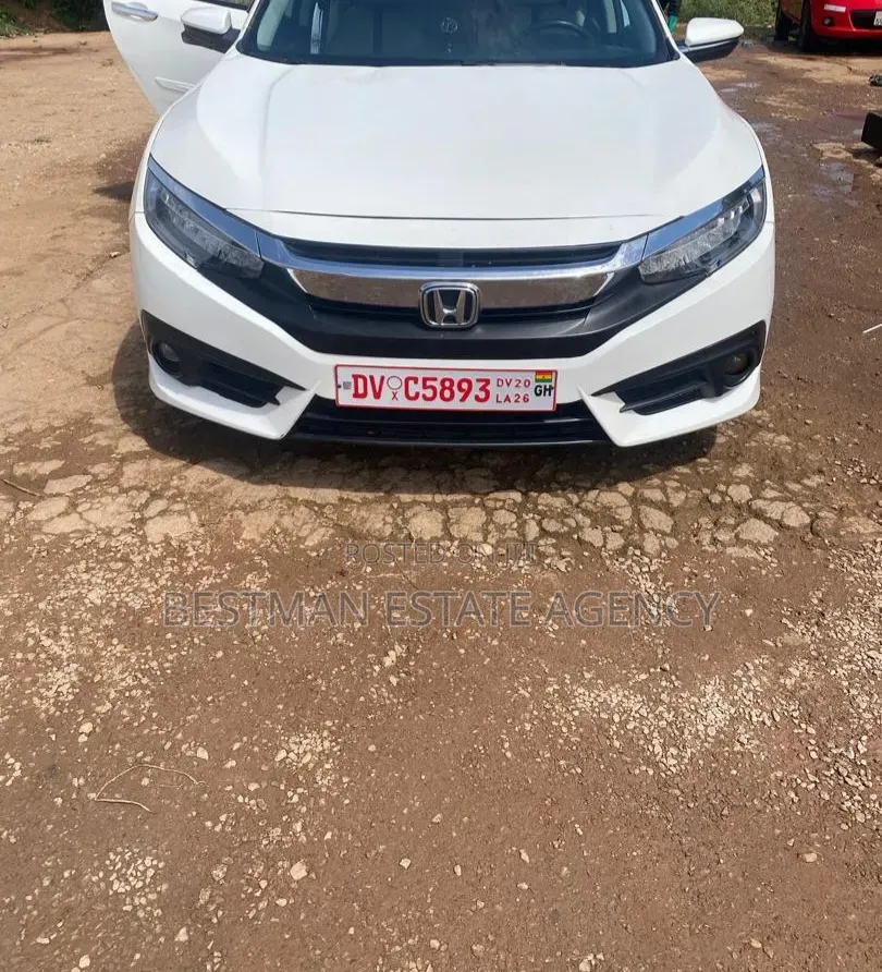 Honda Civic Touring 4dr Sedan (1.5L 4cyl) 2016 White