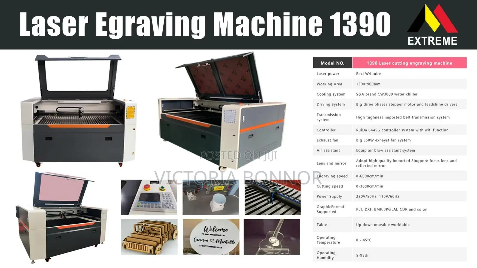 Laser Cutting Machine 1390