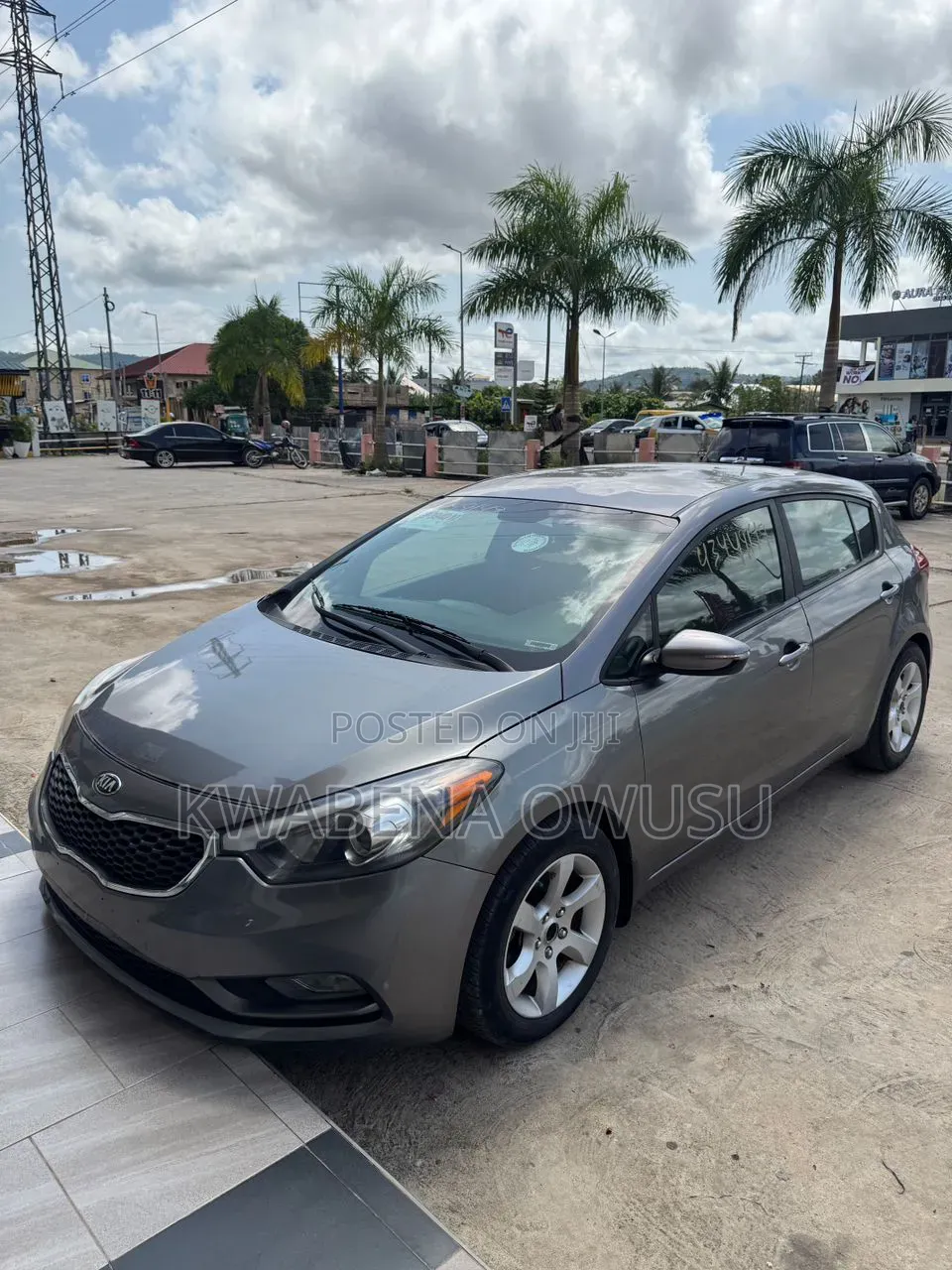 Kia Forte EX Hatchback 2015 Gray