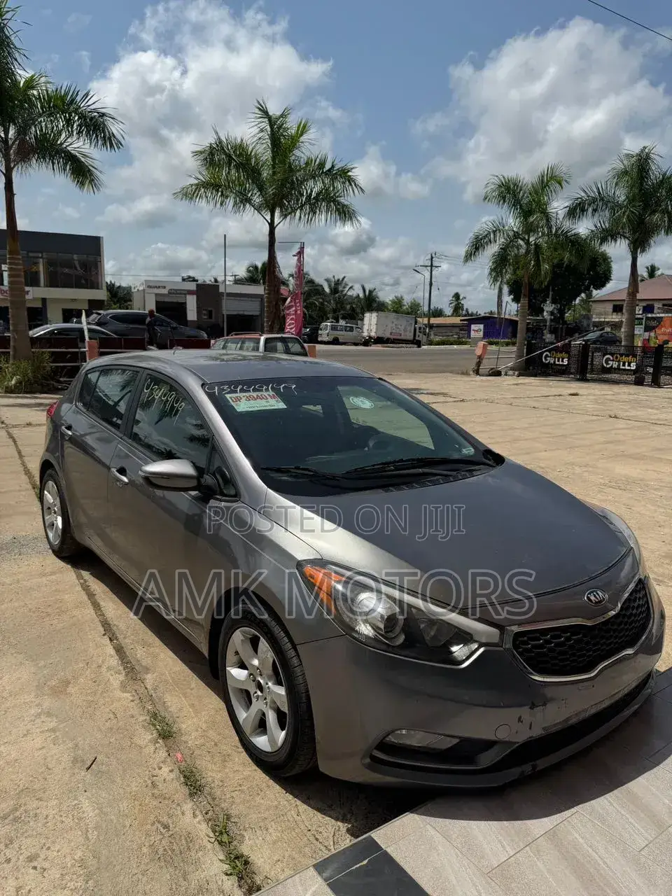 Kia Forte EX Hatchback 2015 Gray