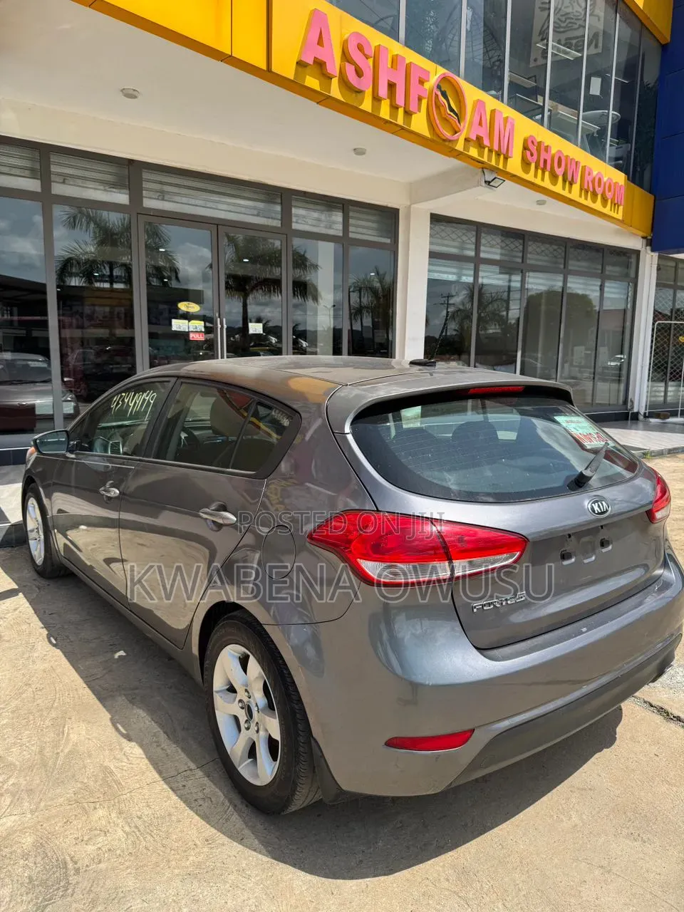 Kia Forte EX Hatchback 2015 Gray