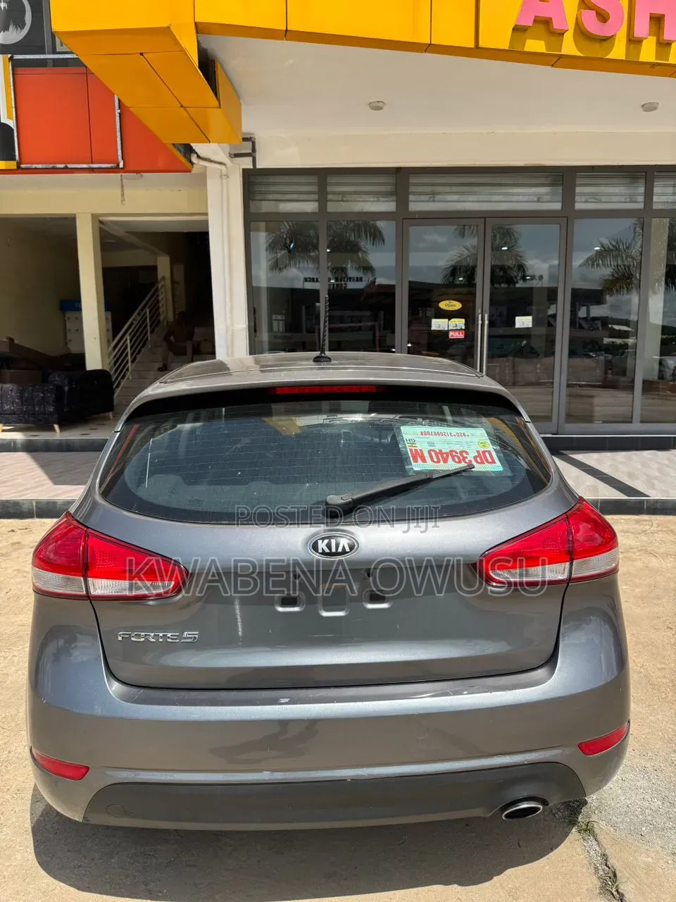 Kia Forte EX Hatchback 2015 Gray