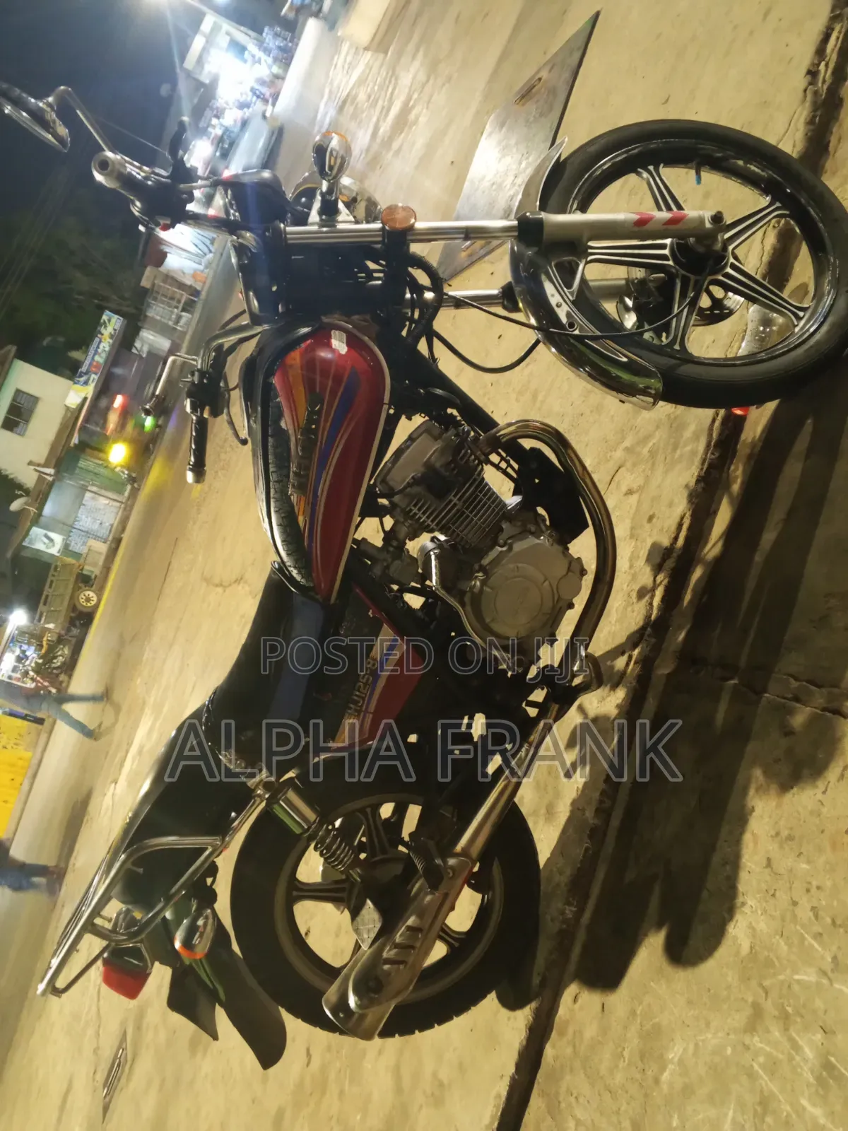 Haojue HJ125-8K 2014 Red