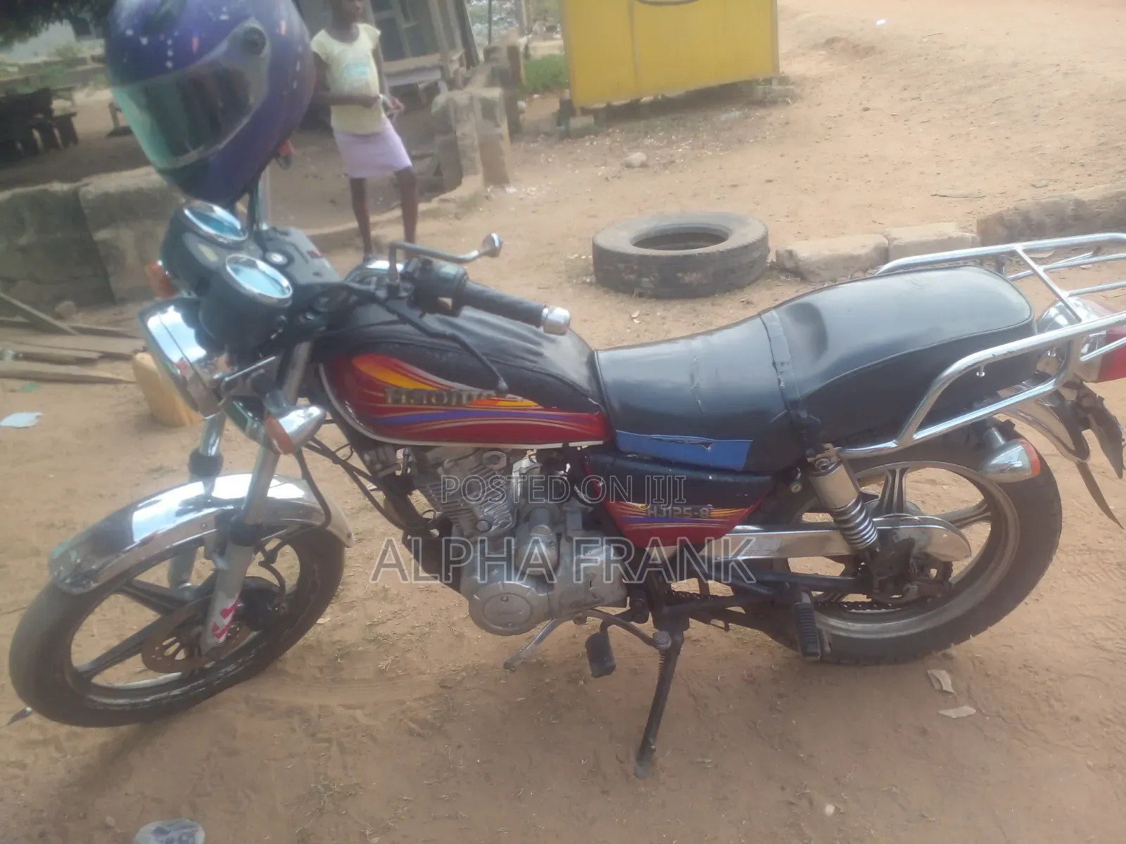 Haojue HJ125-8K 2014 Red