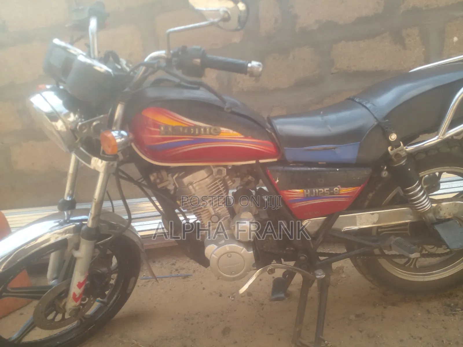 Haojue HJ125-8K 2014 Red