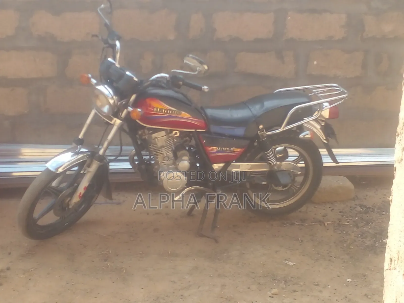 Haojue HJ125-8K 2014 Red