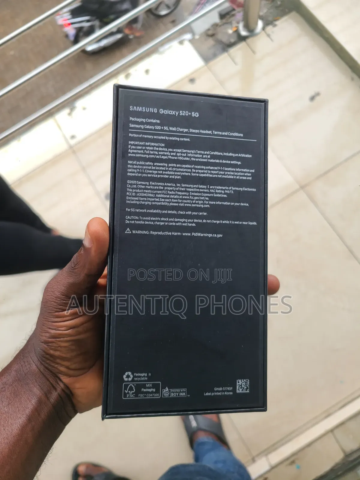 New Samsung Galaxy S21+ 5G 128 GB Black