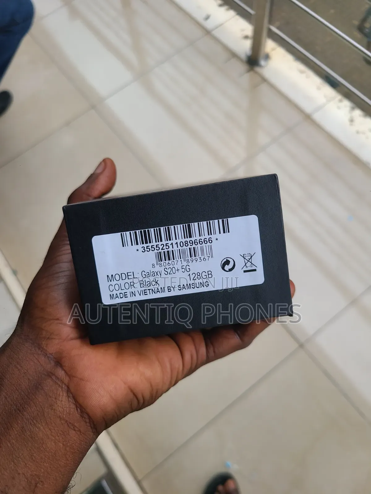 New Samsung Galaxy S21+ 5G 128 GB Black