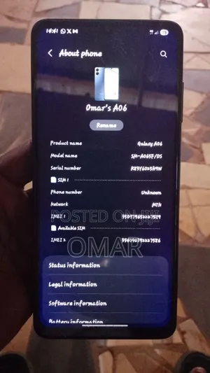 Samsung Galaxy A06 64 GB Black