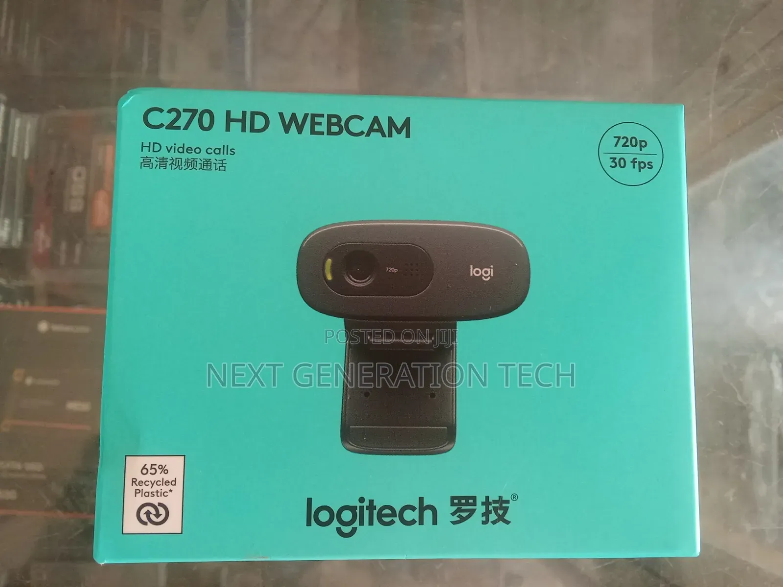 Original Logitech 720p Webcam