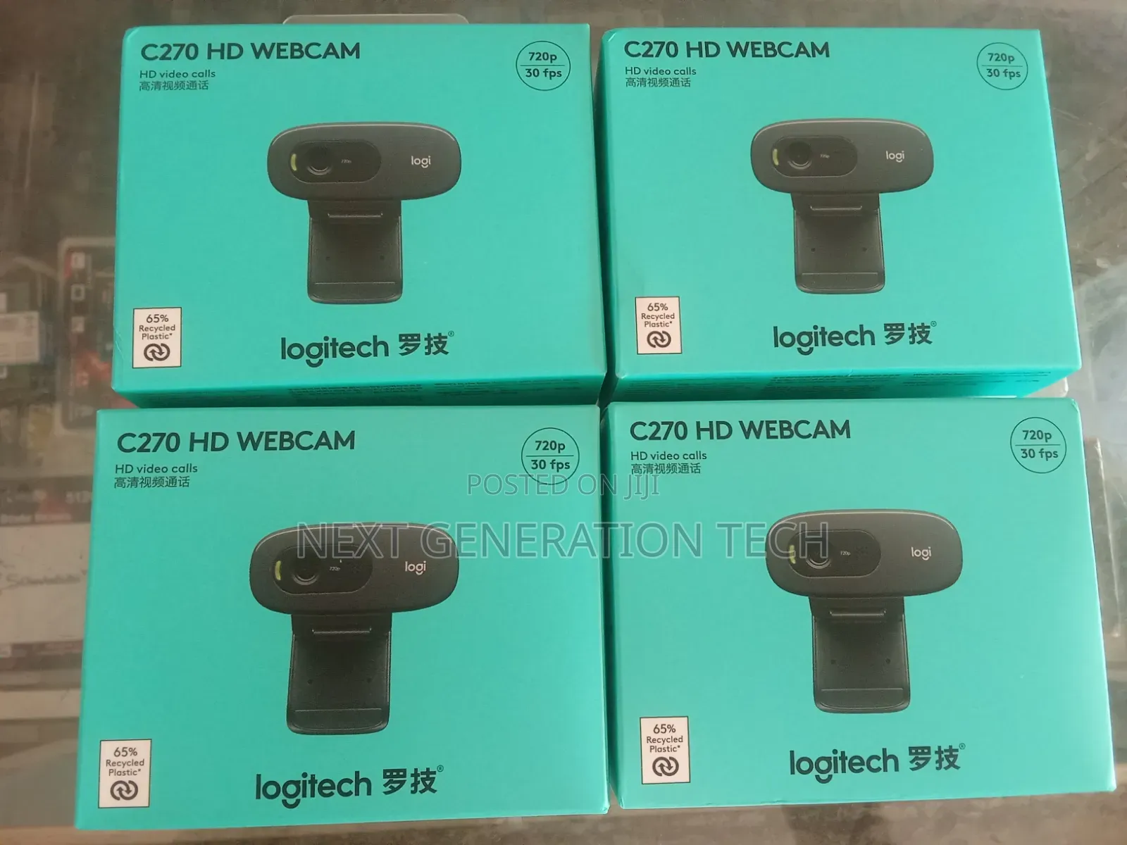Original Logitech 720p Webcam