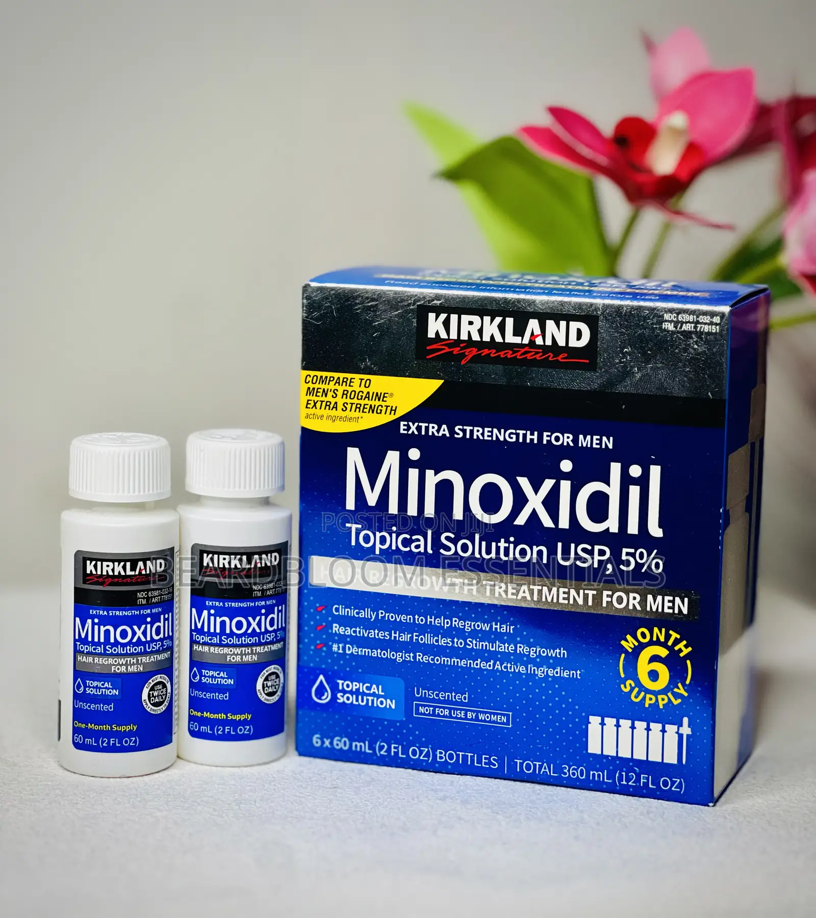 6 Months Supply Original Kirkland for Beard Growth