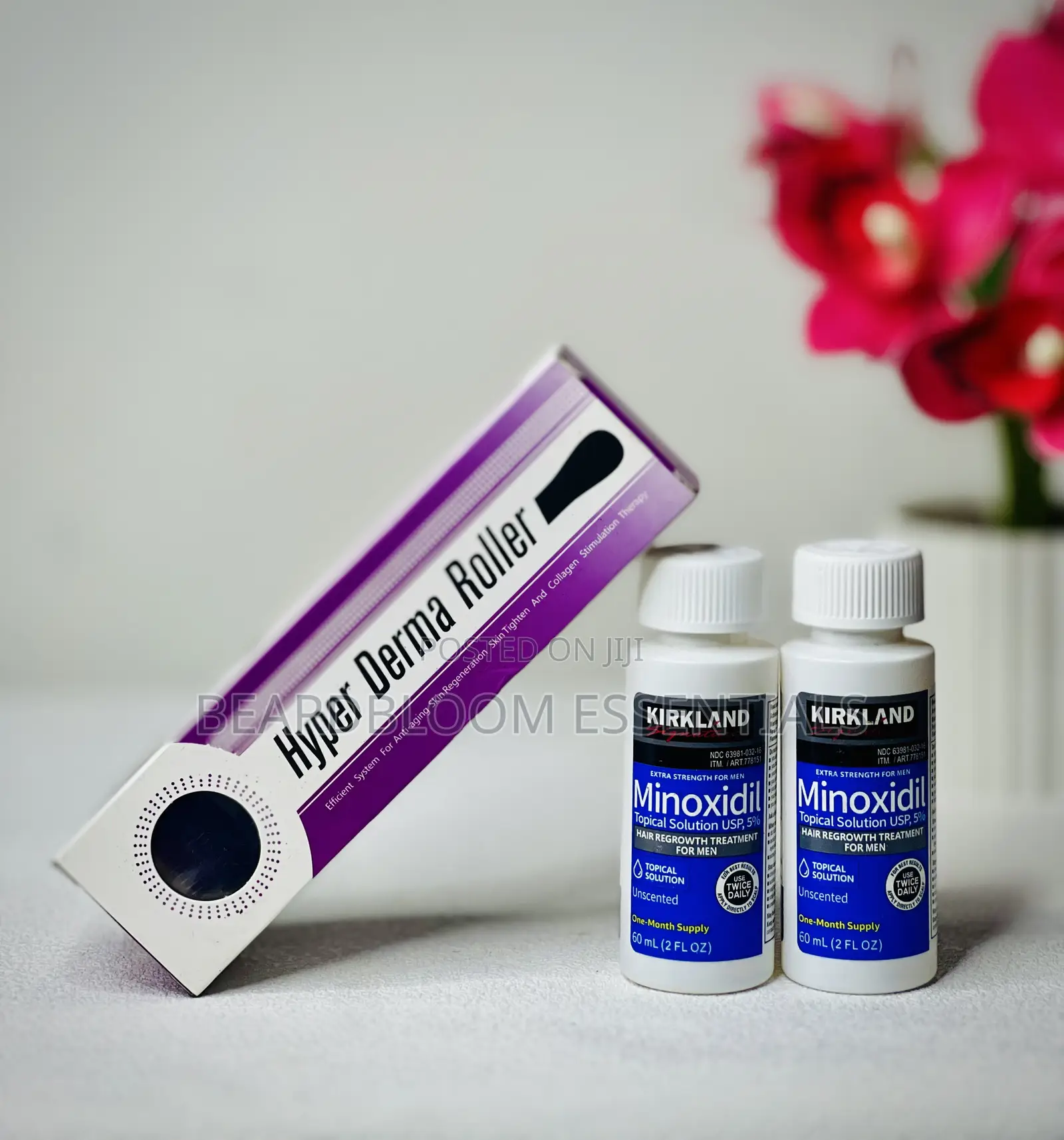 Minoxidil + Derma Roller Combo