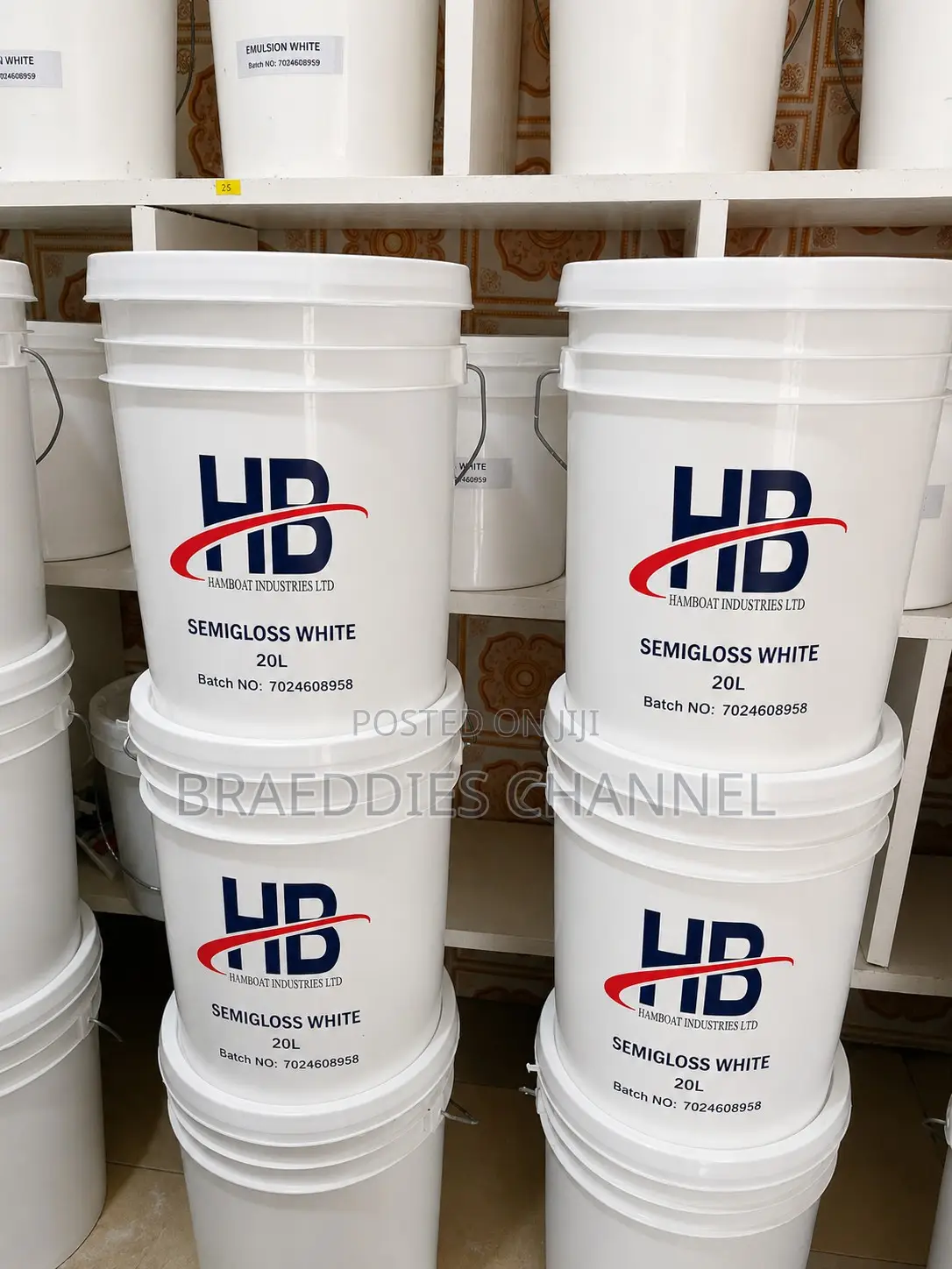 Premium Semi Gloss Paint 20l – Interior Exterior Use