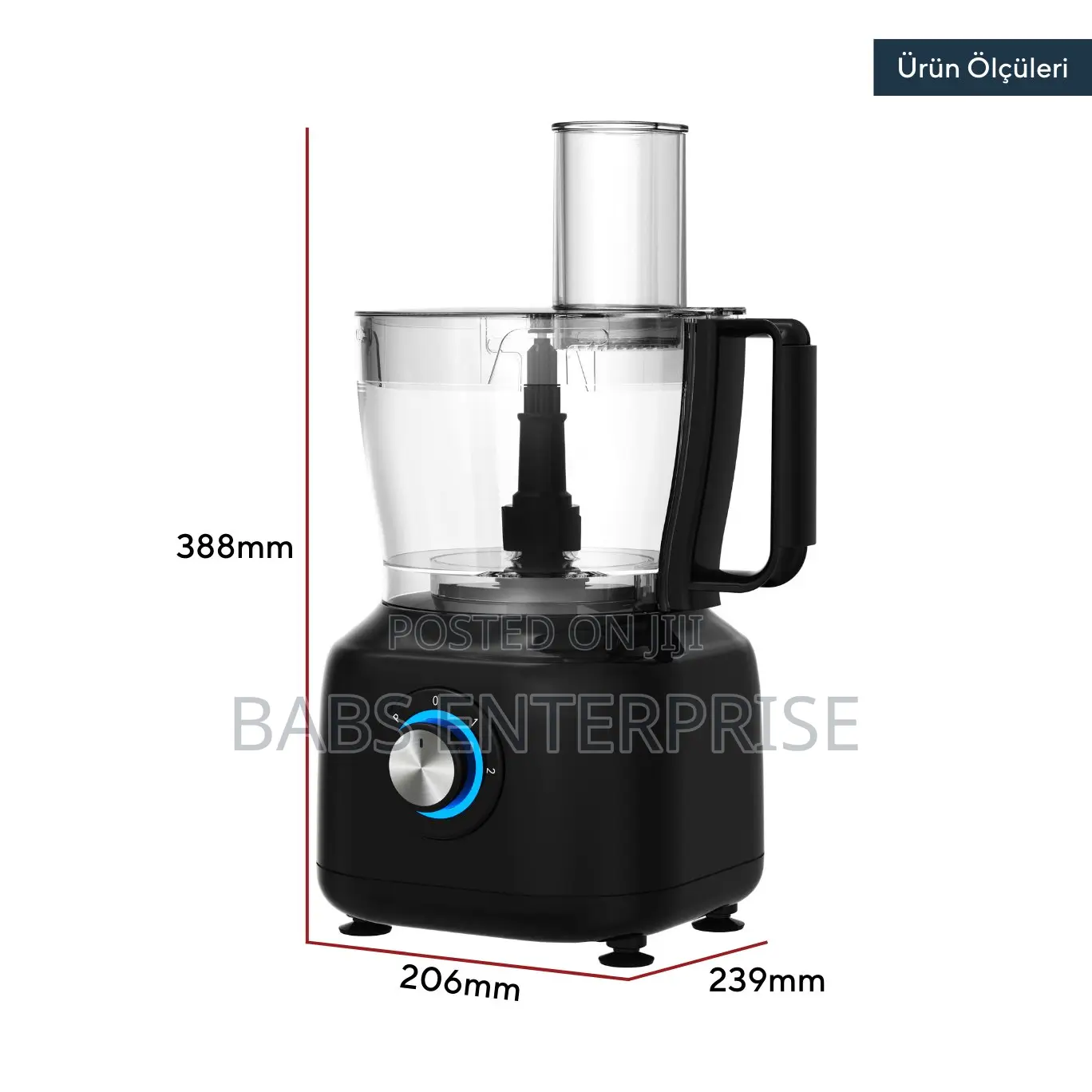 Kumtel 12-in-1 Pro Food Processor HFP-03