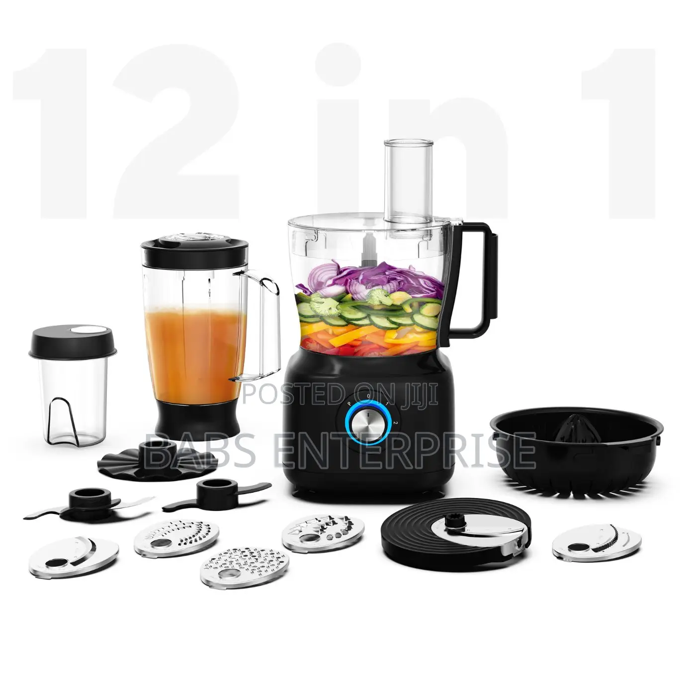Kumtel 12-in-1 Pro Food Processor HFP-03