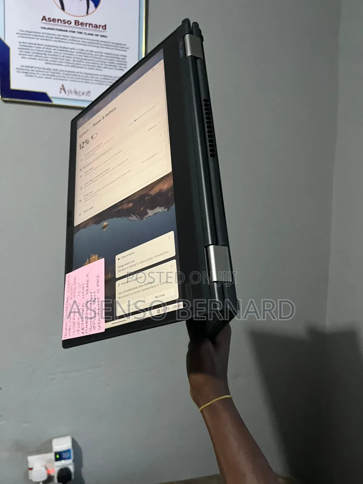 Laptop Lenovo ThinkPad X380 Yoga 16GB Intel SSD 512GB